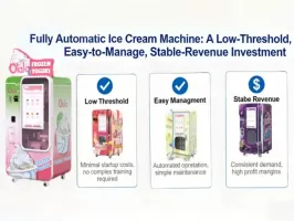 لماذا آلات الآيس كريم الأوتوماتيكية بالكامل هي واحدة من أكثر الاستثمارات الواعدة في عام 2026